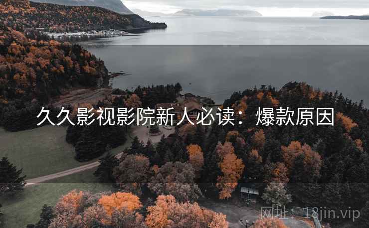 久久影视影院新人必读：爆款原因